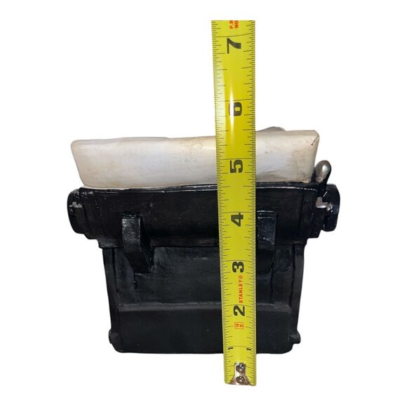 Halloween Typewriter Table Top Decor Spooky Typewriter TELL DEATH DO WE PART EUC - Picture 4 of 5